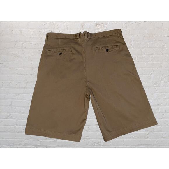 Jachs New York Khaki Shorts, Size 34, Flat front, Cotton Stretch - Picture 2 of 5
